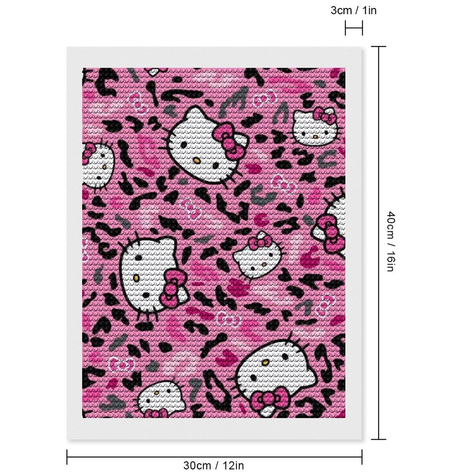 キティちゃん 貯金箱 完成品 ピンク ダイヤモンドアート キティちゃん ダイヤモンドアート 貯金箱 デコ - メルカリ